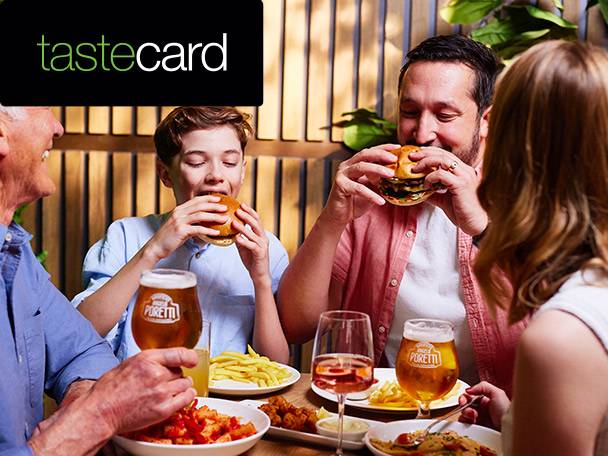 Free 90 day tastecard trial⁴