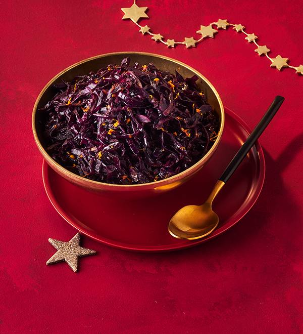 Mulled wine red cabbage