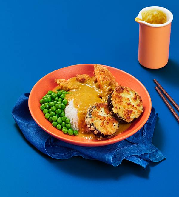 Vegetable katsu curry