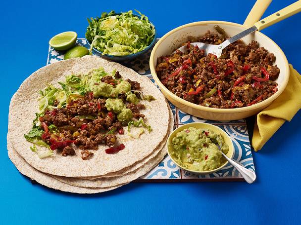 Mince Fajitas Recipe