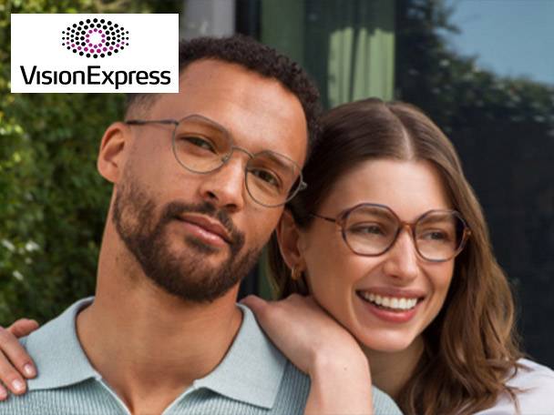 Free eye test & save 30% off at Vision Express³